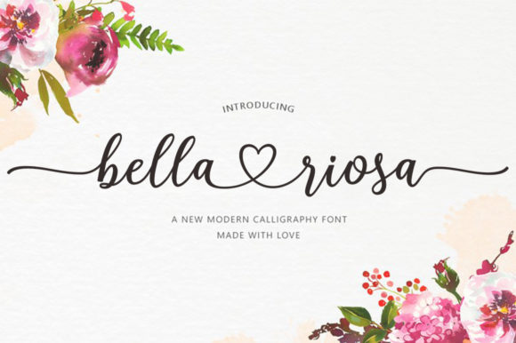 Bella Riosa Font for Creative Projects
