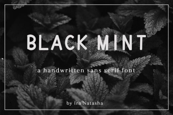 Black Mint: A Bold Sans Serif for Real Projects