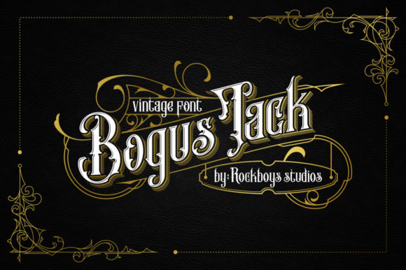 Bogus Jack: A Bold Blackletter Font