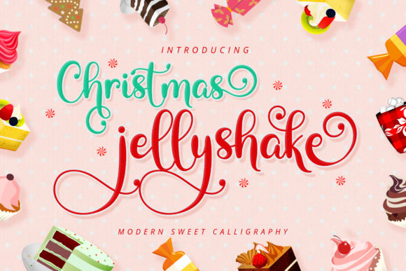 Christmas Jellyshake Font for Business