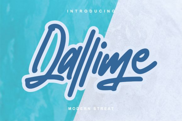 Dallime: A Script Font for Modern Design