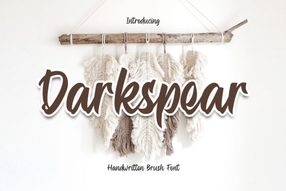 Darkspear: A Handwritten Font for Creative Makers