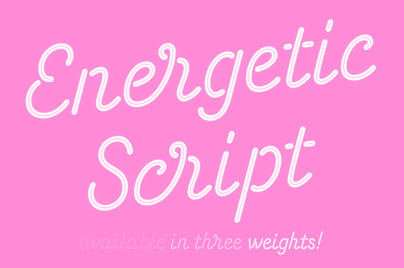 Energetic Script: A Creative Font for Branding
