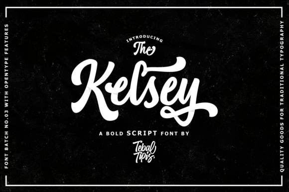Kelsey: A Beautiful Handwritten Font