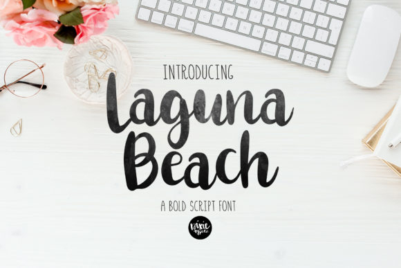 Laguna Beach Font: A Handwritten Touch for Crafters