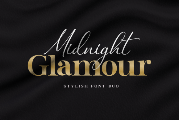 Midnight Glamour Font for Elegant Design