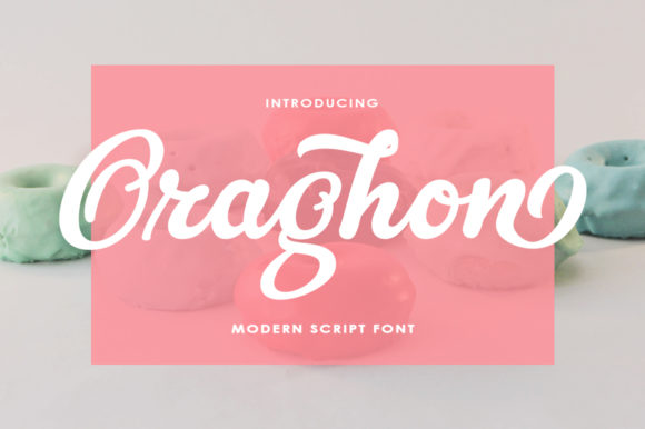 Oraghon: A Handwritten Font for Elegant Design