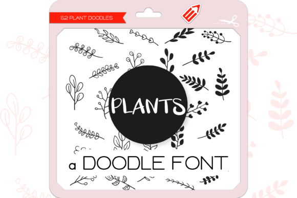 Plants Dingbats Font for Creative Projects