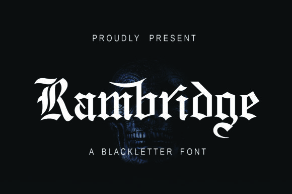 Rambridge Font: Bold & Unique for Web Design