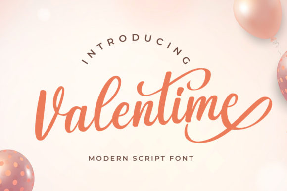 Valentime: A Font That Speaks Clearly